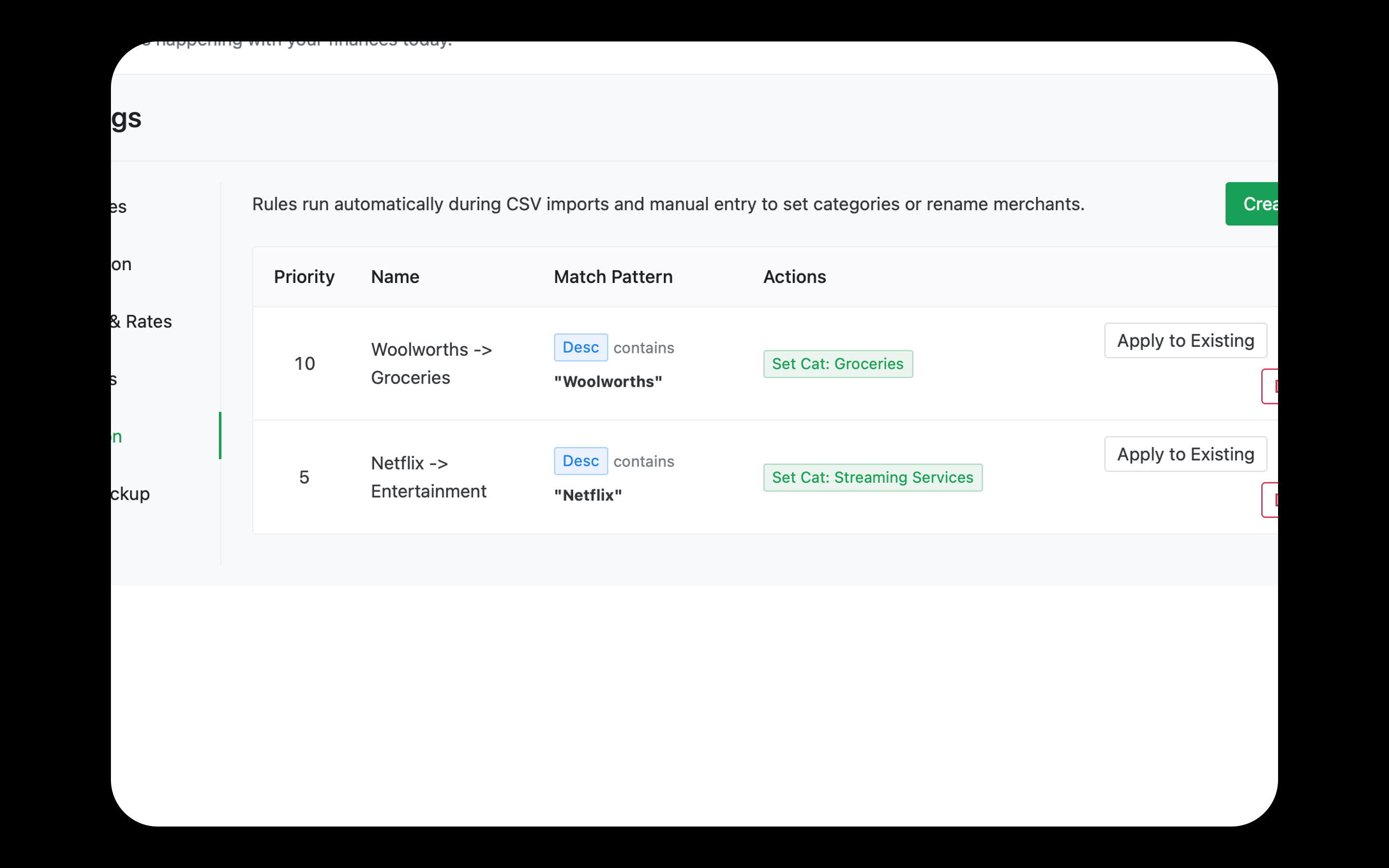 Covely Automation Rules